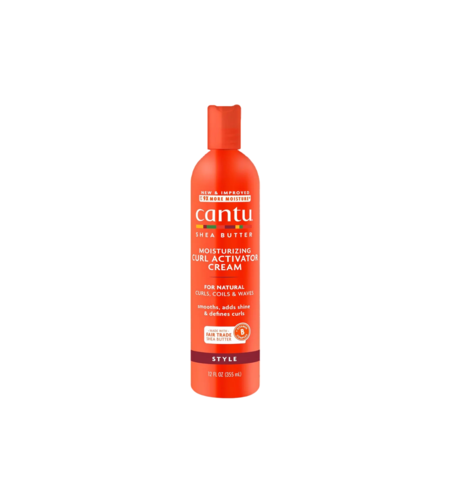 Cantu, Shea Butter, Hair Leave-In Cream Treatment, Curl Activation, 355 ml