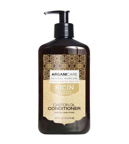 Arganicare, Ricin, Hair Conditioner, For Growth Stimulation, 400 ml