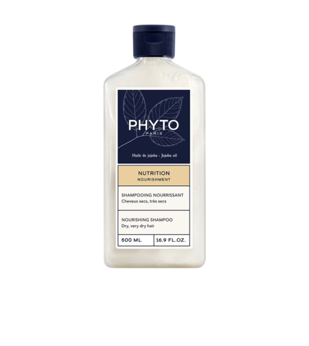 Phyto, Nutrition, Jojoba Oil, Hair Shampoo, Nourishing, 500 ml