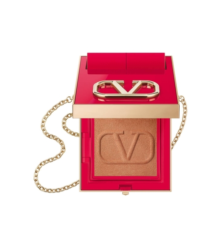 Valentino, Go-Clutch, Glow, Compact Powder, 00, Bronze, 4.2 g