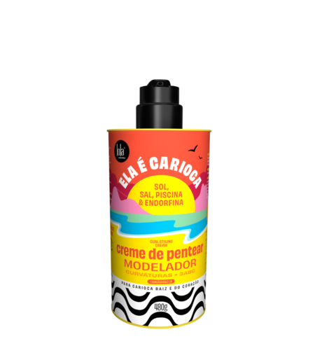 Lola Cosmetics, Ela E Carioca, Hair Styling Cream, 480 g