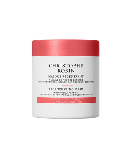 Christophe Robin, Regenerating, Prickly Pear Oil, Hair Treatment Cream Mask, For Revitalizing, 100 ml