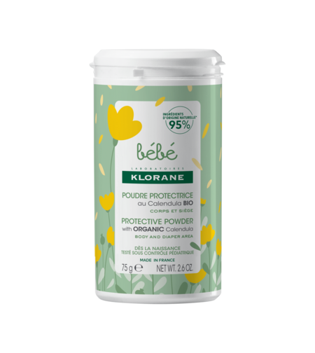 Klorane, Baby, Protective, Body Powder, 75 g