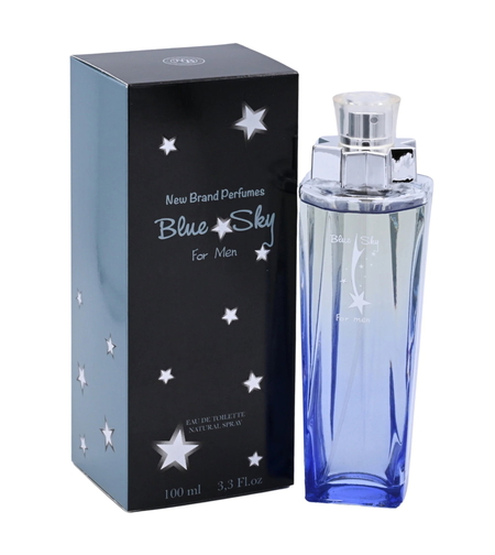 New Brand, Blue Sky, Eau De Toilette, For Men, 100 ml