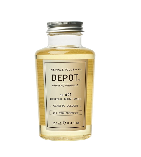 Depot, 600 Body Solutions No. 601, Botanical Complex, Cleansing, Classic Cologne, Body Wash, 250 ml