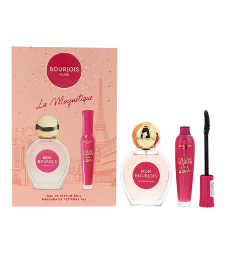 Set Bourjois: La Magnétique, Eau De Parfum, For Women, 50 ml + Volume Glamour, Mascara, Black, 7 ml