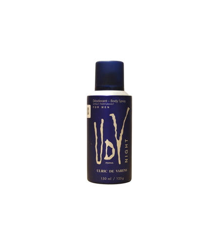 Ulric De Varens, Night, Scented Spray, For Men, 150 ml