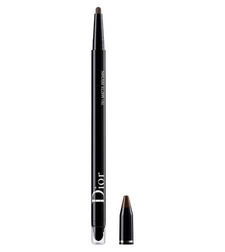 Christian Dior, Diorshow On Stage, Waterproof, Double-Ended, Kohl Eyeliner, 781, Intense Brown, 1.2 g