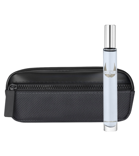 Set Paco Rabanne: Invictus, Eau De Toilette, For Men, 10 ml *Miniature + Invictus, Travel, Pouch, Black