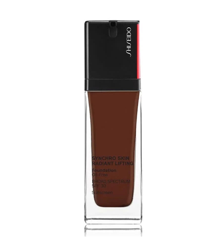 Shiseido, Synchro Skin Radiant Lifting, Liquid Foundation, 560, Obsidian Black, SPF 30, 30 ml