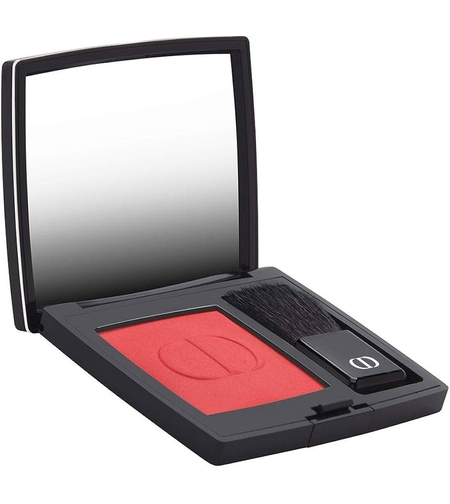 Christian Dior, Dior Rouge, Satin Finish, Blush Compact Powder, 999, Red, 6.7 g
