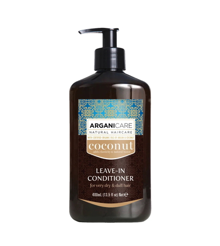 Arganicare, Coconut, Hair Leave-In Conditioner, Improves Elasticity, 400 ml