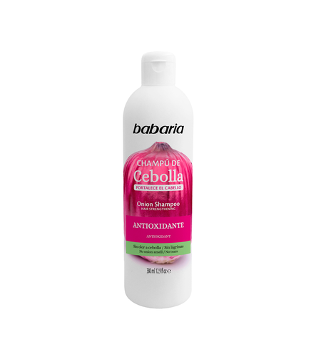 Babaria, Onion, Hair Shampoo, Antioxidant & Fortifying, 380 ml