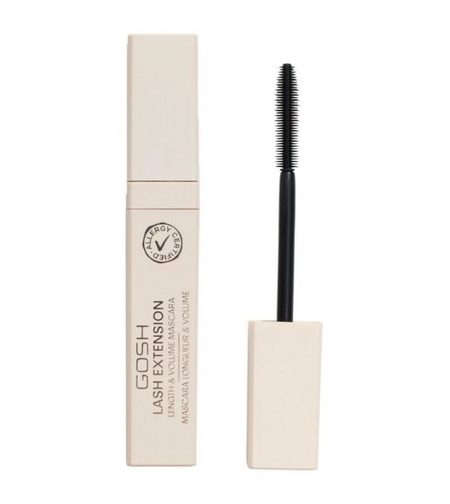 Gosh, Lash Extension, Lengthening, Mascara, 001, Black, 7 ml