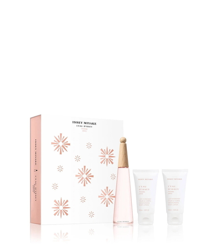 Xmas 2023 Set Issey Miyake: L'Eau d'Issey Pivoine Peony, Moisturizing, Body Lotion, x2 pcs, 50 ml + L'Eau d'Issey Pivoine Peony, Eau De Toilette, For Women, 50 ml