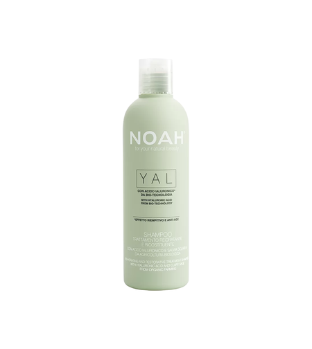 Noah, Yal, Hair Treatment Shampoo, Hydrating & Regenerating, Dry & Damaged Hair, 250 ml