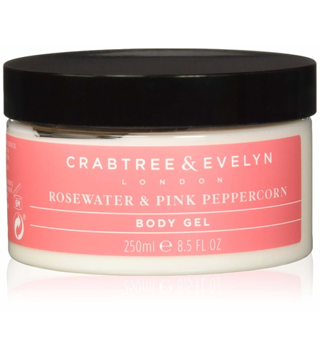 Crabtree & Evelyn, Rosewater & Pink Peppercorn, Hydrating, Body Gel, 250 ml *Tester