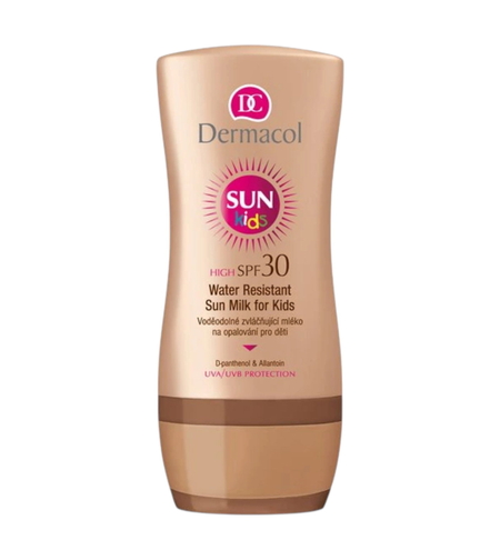Dermacol, Sun Kids, Water-Resistant, Sunscreen Milk, SPF30, 200 ml *Tester