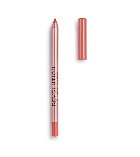 Makeup Revolution, Satin Kiss, Lip Liner, Deep Nude, 1 g