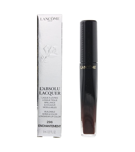 Lancome, L'Absolu Lacquer, Shine, Liquid Lipstick, 296, Enchantment, 8 ml