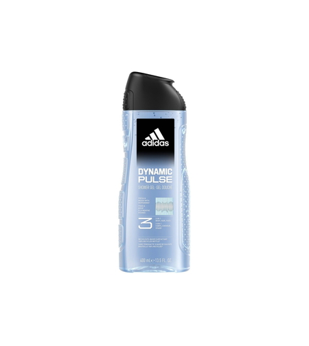 Adidas, Dynamic Pulse, Refreshes, Shower Gel, Body, Face, Hair, All Skin Types, 400 ml