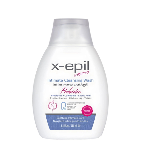 X-Epil, Intimate Cleansing Wash Probiotic, Intimate Wash Gel, 250 ml