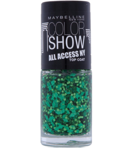 Maybelline, Color Show All Access, Top Coat, Nail Polish, Nr. 425, Lady Liberty, 6 ml