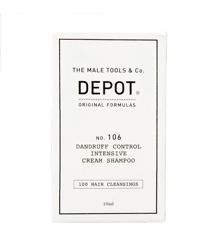 Depot, 100 Hair Cleansing No. 106, Pro-Vitamin B5, Hair Shampoo, Anti-Dandruff, 10 ml