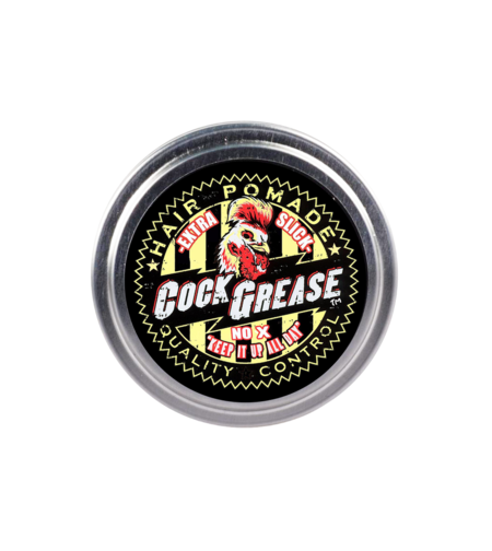 Cock Grease, Extra Slick No X, Hair Styling Pomade, Shine Finish, Extra Hold, 50 g