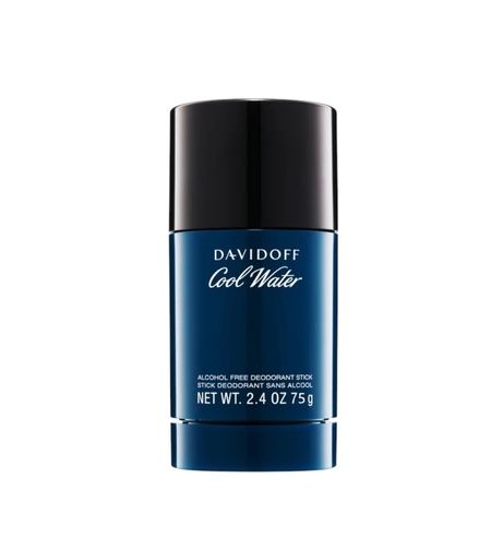Davidoff, Cool Water - Alchool Free, 24h Protection, Deodorant Stick, For Men, 75 g