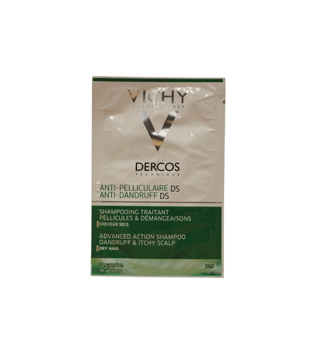 Vichy, Dercos, Hair Shampoo, Anti-Dandruff, 7 ml *Sample