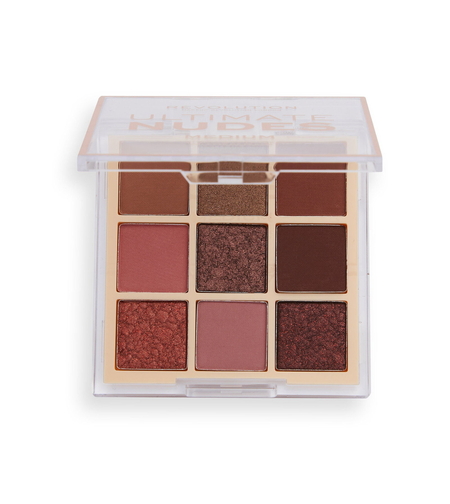 Makeup Revolution, Ultimate Nudes, Eyeshadow Palette, Medium, 8.1 g