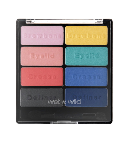 Wet n Wild, Color Icon, Eyeshadow Palette, E7371, Poster Child, 8 Shades, 6 g