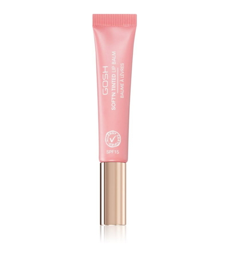 Gosh, Soft'n Clear, Vegan, Moisturized, Lip Balm, 001, Nude, SPF 15, 8 ml