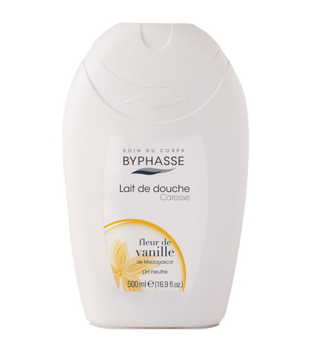 Byphasse, Vanilla Flower, Softening, Shower Cream, 500 ml *Tester
