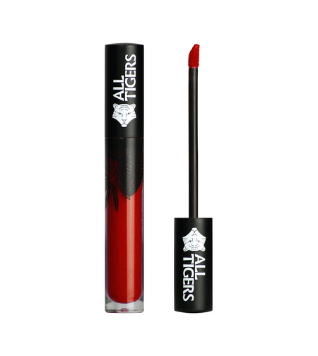 All Tigers, Natural & Vegan, Natural, Matte, Lip Gloss, 887, Live Fearless, 8 ml