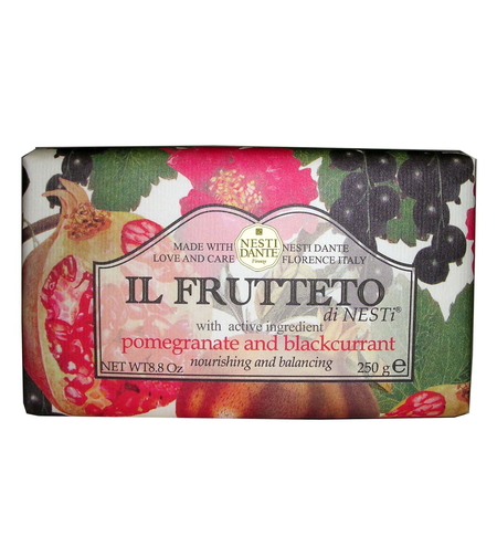 Nesti Dante, Il Frutteto, Pomegranate & Blackcurrant, Soothing, Soap Bar, 250 g