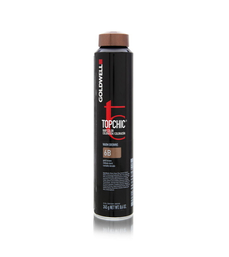 Goldwell, TopChic, Permanent Hair Dye, 6B Gold Brown, 250 ml