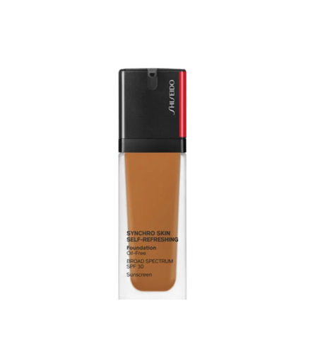 Shiseido, Synchro Skin Self-Refreshing, Oil-Free, Liquid Foundation, 440, Amber, SPF 30, 10 ml *Tester