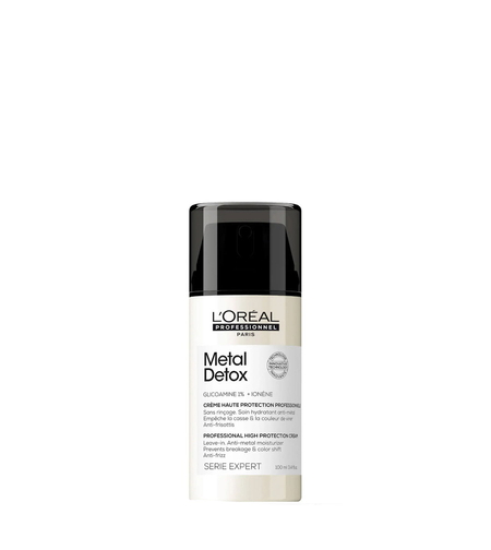 L'Oreal Professionnel, Serie Expert Metal Detox, Hair Leave-In Cream Treatment, Anti-Metal, 100 ml