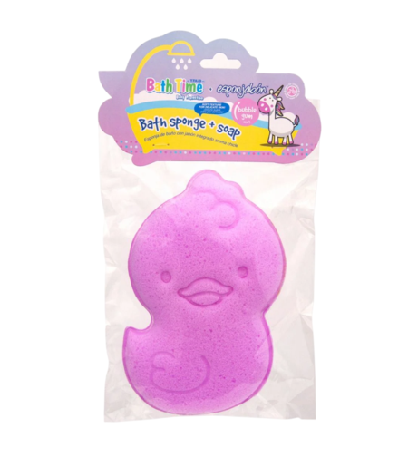 Esponjabon, Bubble Gum, Cleansing, Gourmand, Soap & Sponge 2-In-1, Body