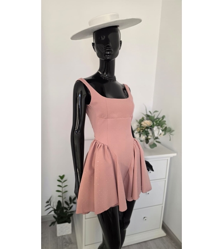 Rochie Scarlet Doll Roz Pudră