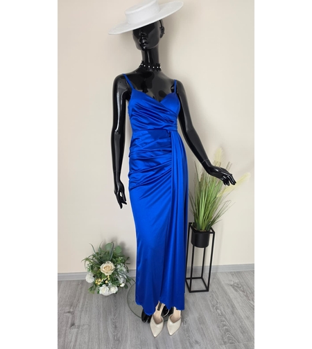 Rochie Lungă Amira-Albastru Regal