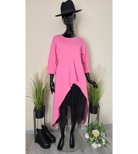 Rochie Asimetrică  Rebel-Roz