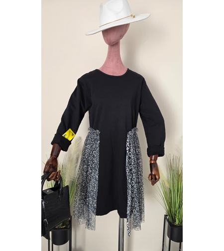 Rochie Aria-Inserții Animal Print