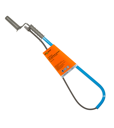 Устройство для удаления засоров в унитазах и писсуарах с универсальной насадкой