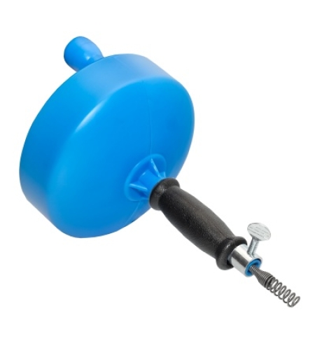 Вертушка для удаления засоров в трубах до Ø 50 мм длиной до 3 м, нейлоновый барабан