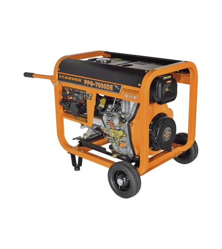 Генератор CARVER  PPG - 7000DE дизель