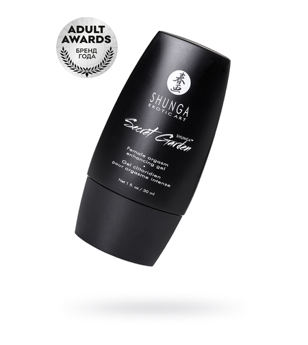 Возбуждающий крем для женщин Shunga Secret Garden, уникальная формула с L-аргинином, 30 мл