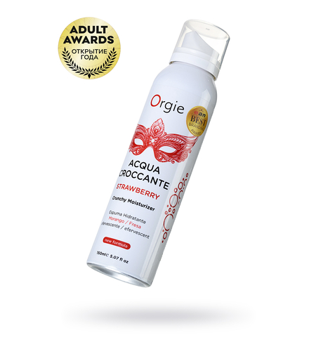 Шипучая увлажняющая пена Orgie Acqua Croccante для чувственного массажа, 150 мл